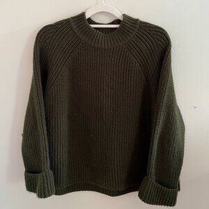 Topshop Cuffed Sweater
